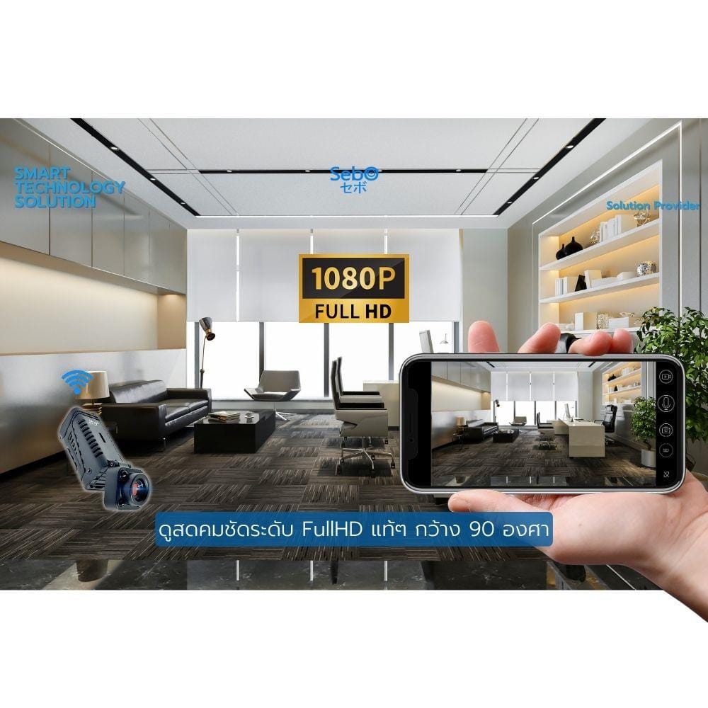 กล้องวงจรปิด Sebo CHIBI SPY Wifi_1