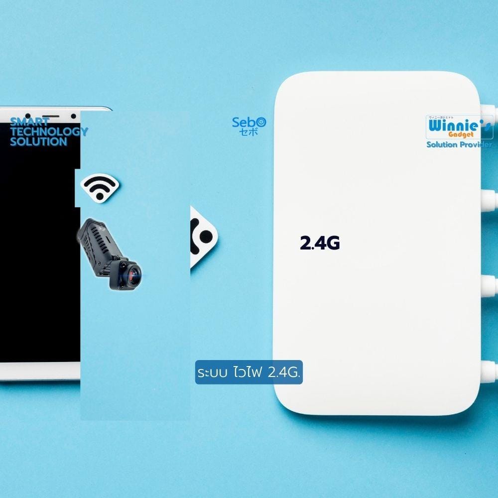 กล้องวงจรปิด Sebo CHIBI SPY Wifi_5