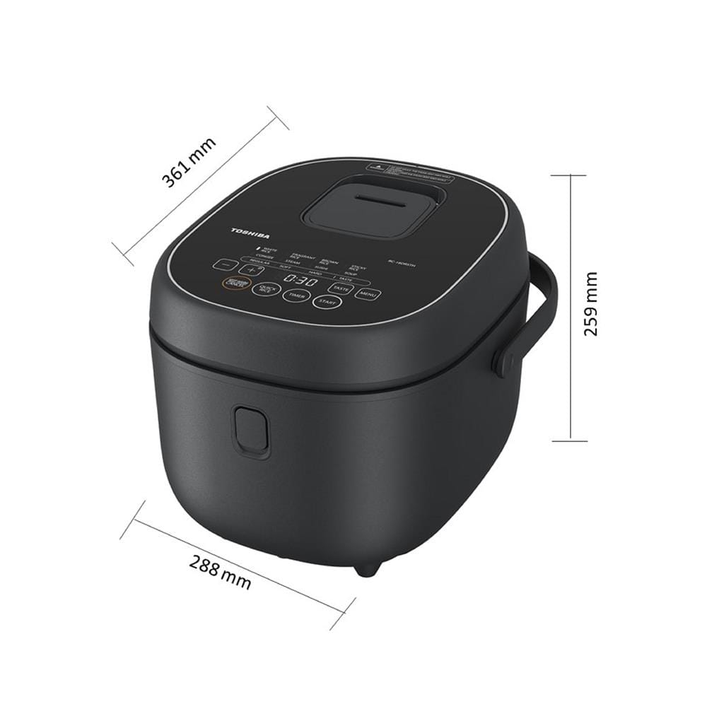 หม้อหุงข้าว DIGITAL TOSHIBA RC-18DRSTH(H) 1.8 ลิตร