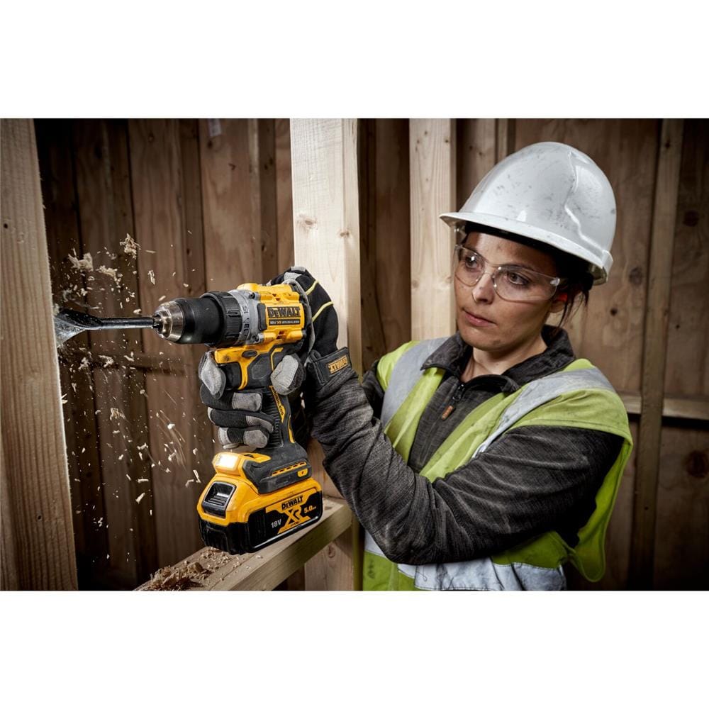 ชุดสว่านไขควงและสว่านโรตารี่ไร้สาย (พร้อมแบตเตอรี่) DEWALT DCK2215P2T-B1 18 โวลต์ (สูงสุด 20 โวลต์)