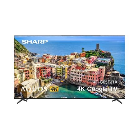 ทีวีแอลอีดี 65 นิ้ว SHARP (4K, LED, GOOGLE TV) 4T-C65FJ1X_0