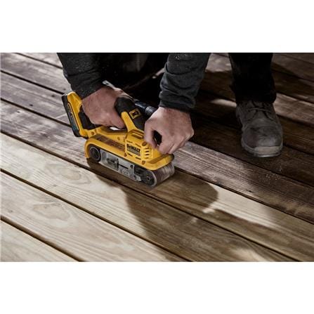 เครื่องขัดกระดาษทรายสายพานไร้สาย (เฉพาะตัวเครื่อง) DEWALT DCW220N-XJ 18 โวลต์ (สูงสุด 20 โวลต์)_4