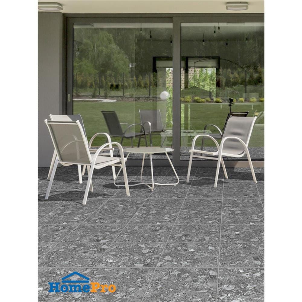กระเบื้องพื้นพอร์ซเลน  16x16 นิ้ว COTTO ฟอสซิโอ เทา HYG PM 0.96 ตร.ม.