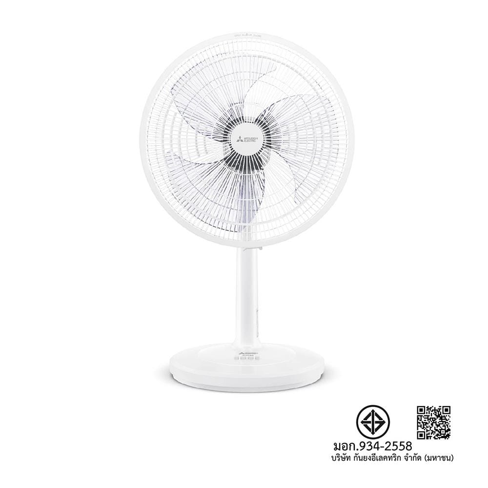พัดลมตั้งโต๊ะ 18 นิ้ว MITSUBISHI D18A-GB WH สีขาว