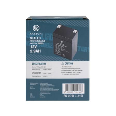 แบตเตอรี่แห้ง KATZUNI 12V2.9AH (KZ12V2.9)_3