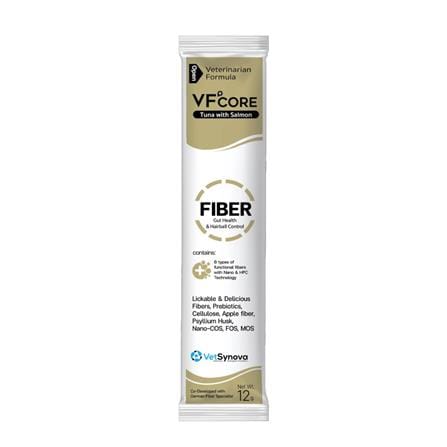 ขนมแมวเลียเสริมวิตามิน VF+CORE FIBER TUNA WITH SALMON 12 ก._0
