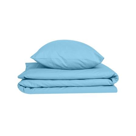 ชุดผ้าปูที่นอน 3.5 ฟุต 2 ชิ้น BED CLIP MICROTEX สี BLUE_1