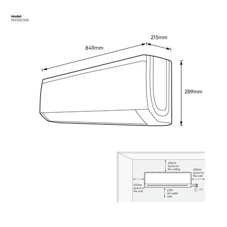 แอร์ผนัง ELECTROLUX ESV123C3XB 12000 บีทียู อินเวอร์เตอร์_5