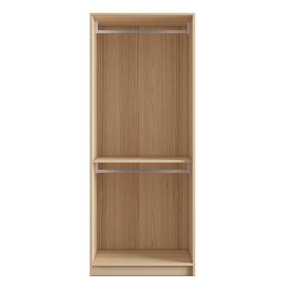 โครงตู้เสื้อผ้า 2 ราวแขวน FURDINI KEEPER 80 ซม. สี PINE OAK