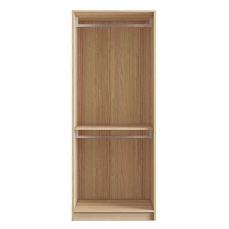 โครงตู้เสื้อผ้า 2 ราวแขวน FURDINI KEEPER 80 ซม. สี PINE OAK_1