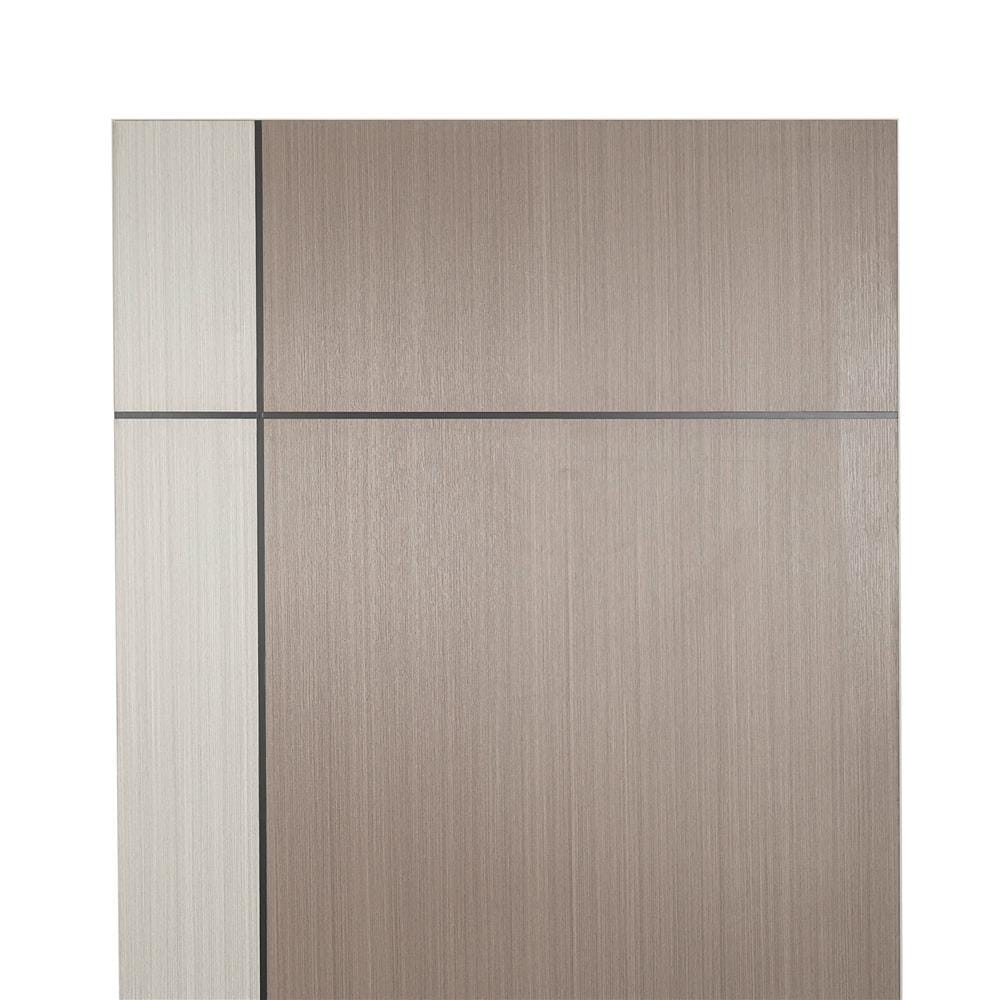 ประตูห้องน้ำ UPVC AZLE L0A-G2C 70X200 ซม. สี ASH/STONE GREY เจาะลูกบิด
