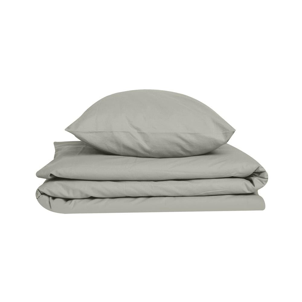 ชุดผ้าปูที่นอน 3.5 ฟุต 2 ชิ้น BED CLIP MICROTEX สี GREY