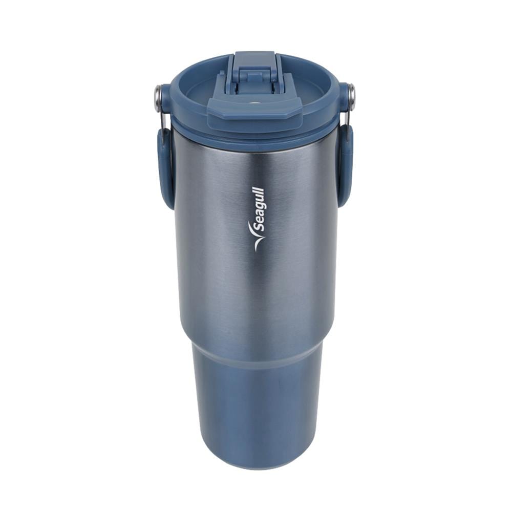 แก้วน้ำสุญญากาศ SEAGULL READY TO GO 0.9 ลิตร สีน้ำเงิน