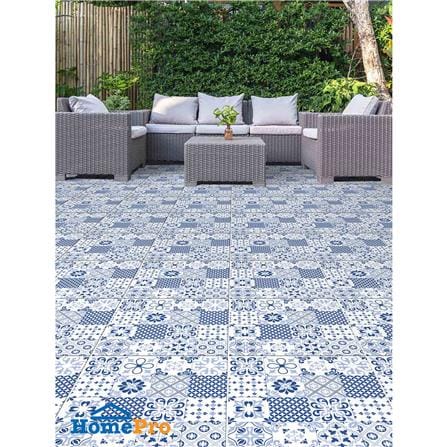 กระเบื้องพื้น 16x16 นิ้ว DURAGRES เปเรซ ฟ้า A 0.96 ตร.ม._2