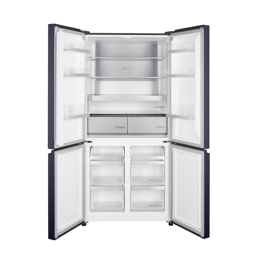 ตู้เย็น MULTI DOOR BEKO GNO52251HFSGBL 18.4 คิว กระจกน้ำเงิน