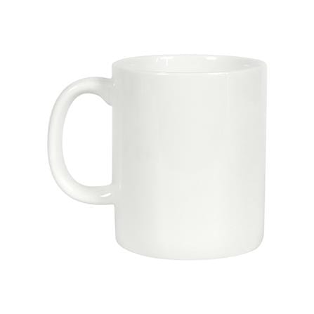 ถ้วยหู PORCELAIN 350 มล. KECH SNOW BASIC สีขาว_3
