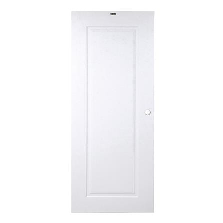 ประตูภายนอก UPVC AZLE PZN4 80X200 ซม. สีขาว เจาะลู...