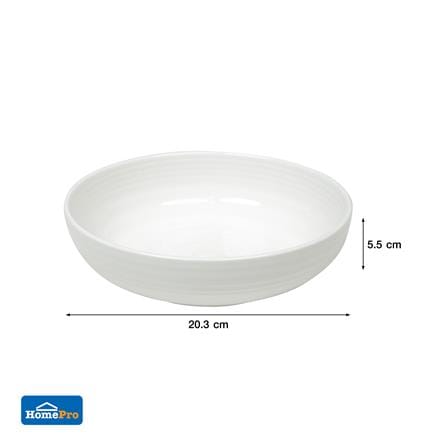 ชาม PORCELAIN 8 นิ้ว KECH SNOW LINE_5