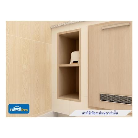 กล่องแขวนจบมุม CABIN JUNO 25x60 ซม. สีบีช_5