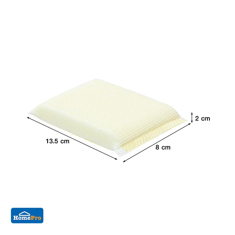 ฟองน้ำหุ้มตาข่าย ACCO C-NAMI 13.5x8x2 ซม. แพ็ก 4 ชิ้น