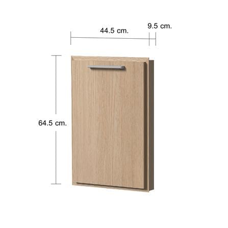 บานซิงค์เดี่ยว uPVC CABIN JUNO 44.5x64.5 ซม. สีบีช_8