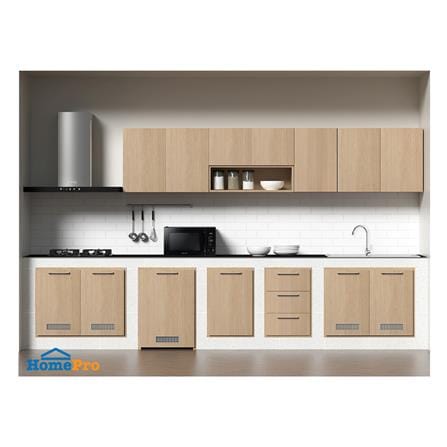 ตู้แขวนคู่ CABIN JUNO 80x60 ซม. สีบีช_3