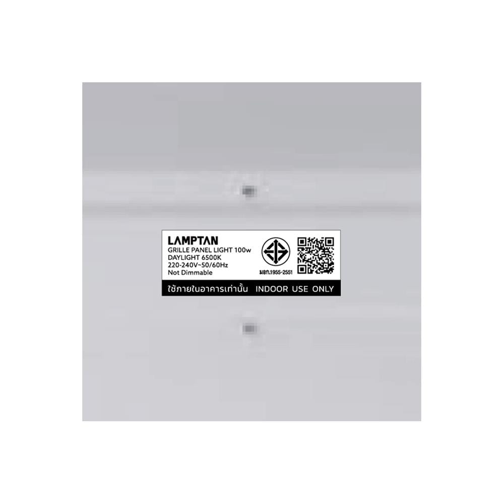 โคมฝังฝ้า LED LAMPTAN SPREAD 100 วัตต์ 30X120 ซม. DAYLIGHT