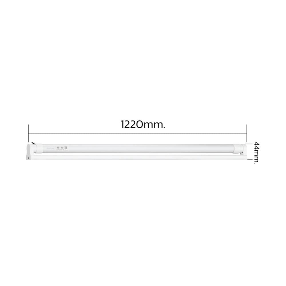 ชุดรางนีออน LED LAMPTAN T8 SET HIGH LUMEN LYN GUARD 20 วัตต์ DAYLIGHT