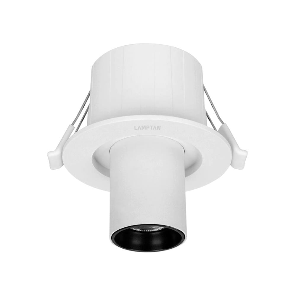 ดาวน์ไลท์ LED LAMPTAN SPOT SCOPE 3.5 นิ้ว 6 วัตต์ DAYLIGHT/COOL WHITE/WARM WHITE สีขาว