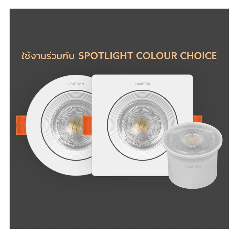 หลอด LED LAMPTAN MR16/PAR 7 วัตต์ DAYLIGHT/COOL WHITE/WARM WHITE