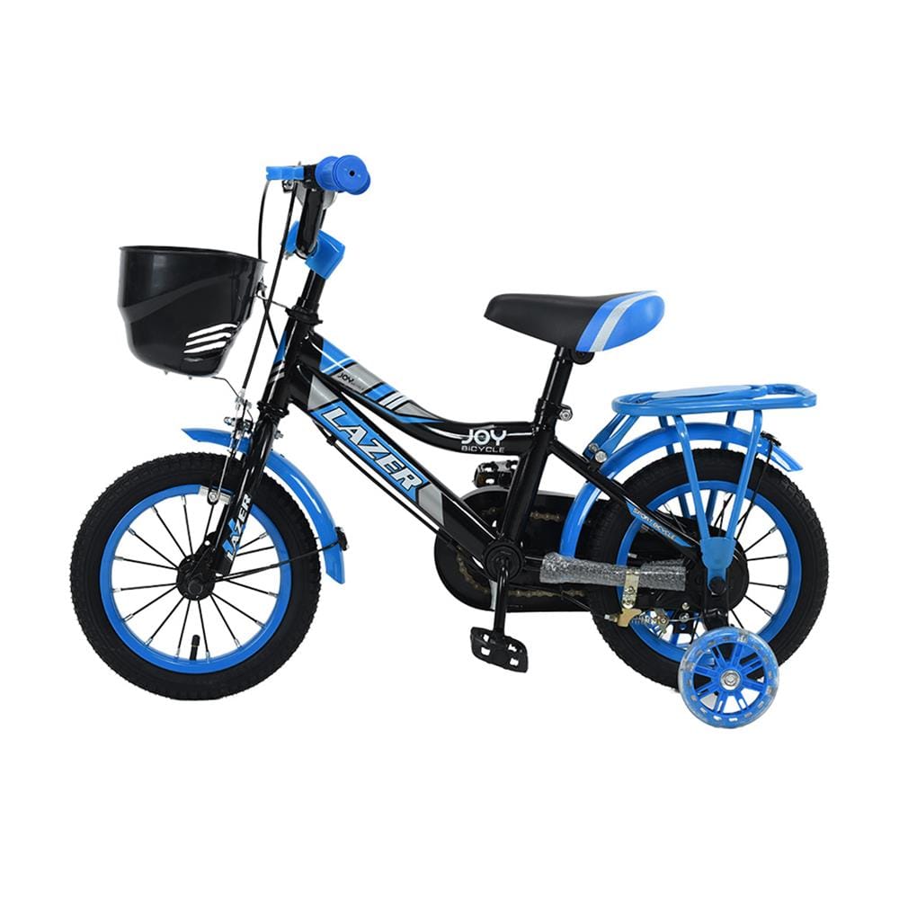 จักรยานเด็ก 12 นิ้ว JOY BICYCLE LAZER สีน้ำเงิน