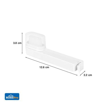 คลิปหนีบถุงน้ำยา ACCO 12.6x3.8x2.2 ซม. สีขาว แพ็ก 2 ชิ้น_5