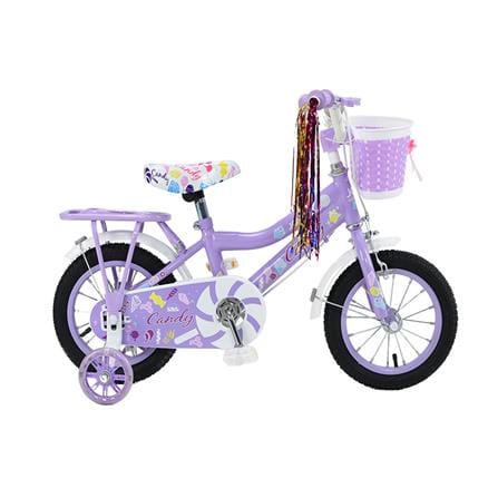 จักรยานเด็ก 12 นิ้ว JOY BICYCLE CANDY สีม่วง_0
