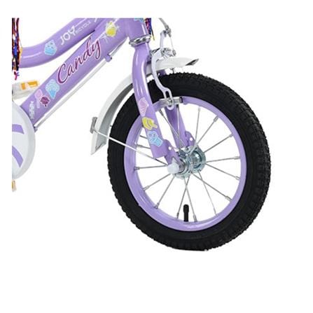 จักรยานเด็ก 12 นิ้ว JOY BICYCLE CANDY สีม่วง_5