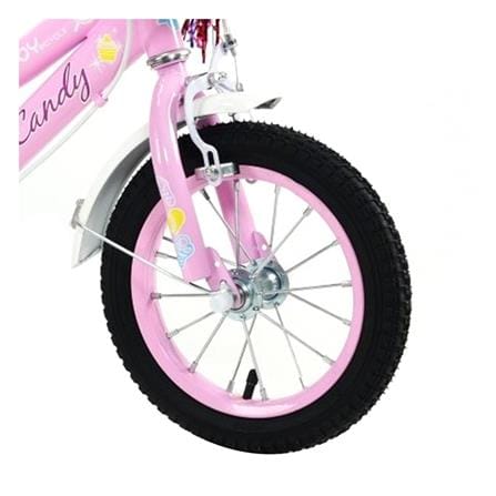 จักรยานเด็ก 12 นิ้ว JOY BICYCLE CANDY สีชมพู_5
