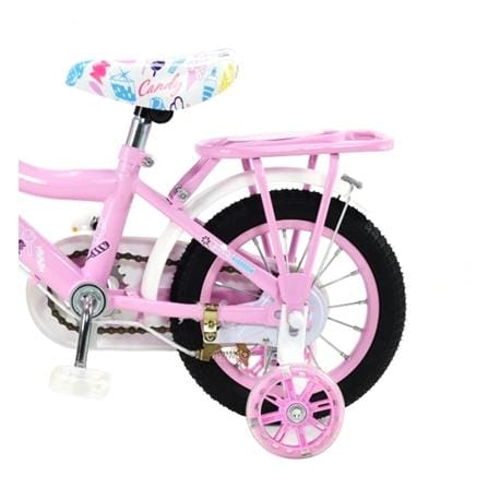 จักรยานเด็ก 12 นิ้ว JOY BICYCLE CANDY สีชมพู_7
