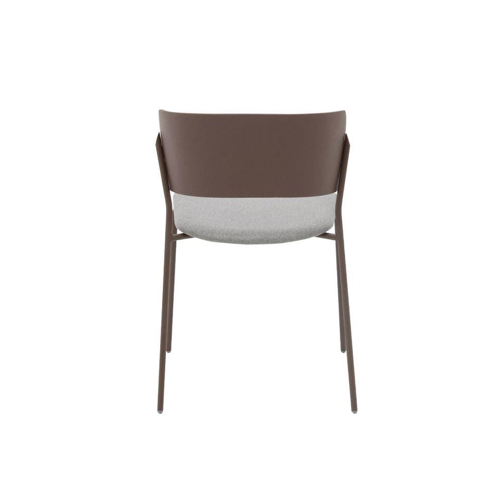 เก้าอี้ห้องอาหาร KONCEPT LAVILL 19224059 สีเทา/น้ำตาล