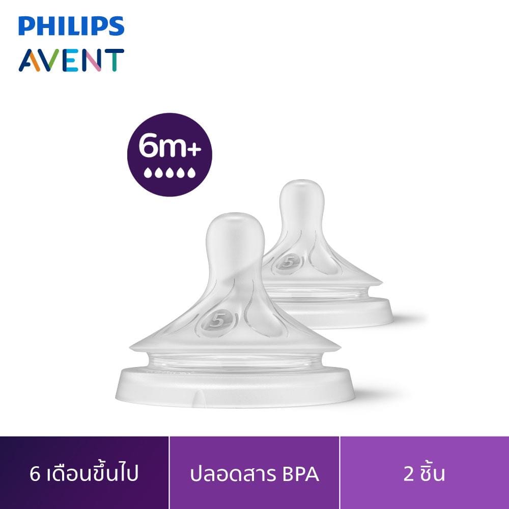 จุกนม PHILIPS AVENT 169-5-SCY965/02 2PCS_2