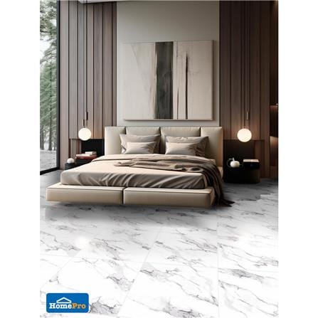 กระเบื้องพื้นพอร์ซเลน 60x60 ซม. TARA เคลิส ขาว A 1.44 ตร.ม._3
