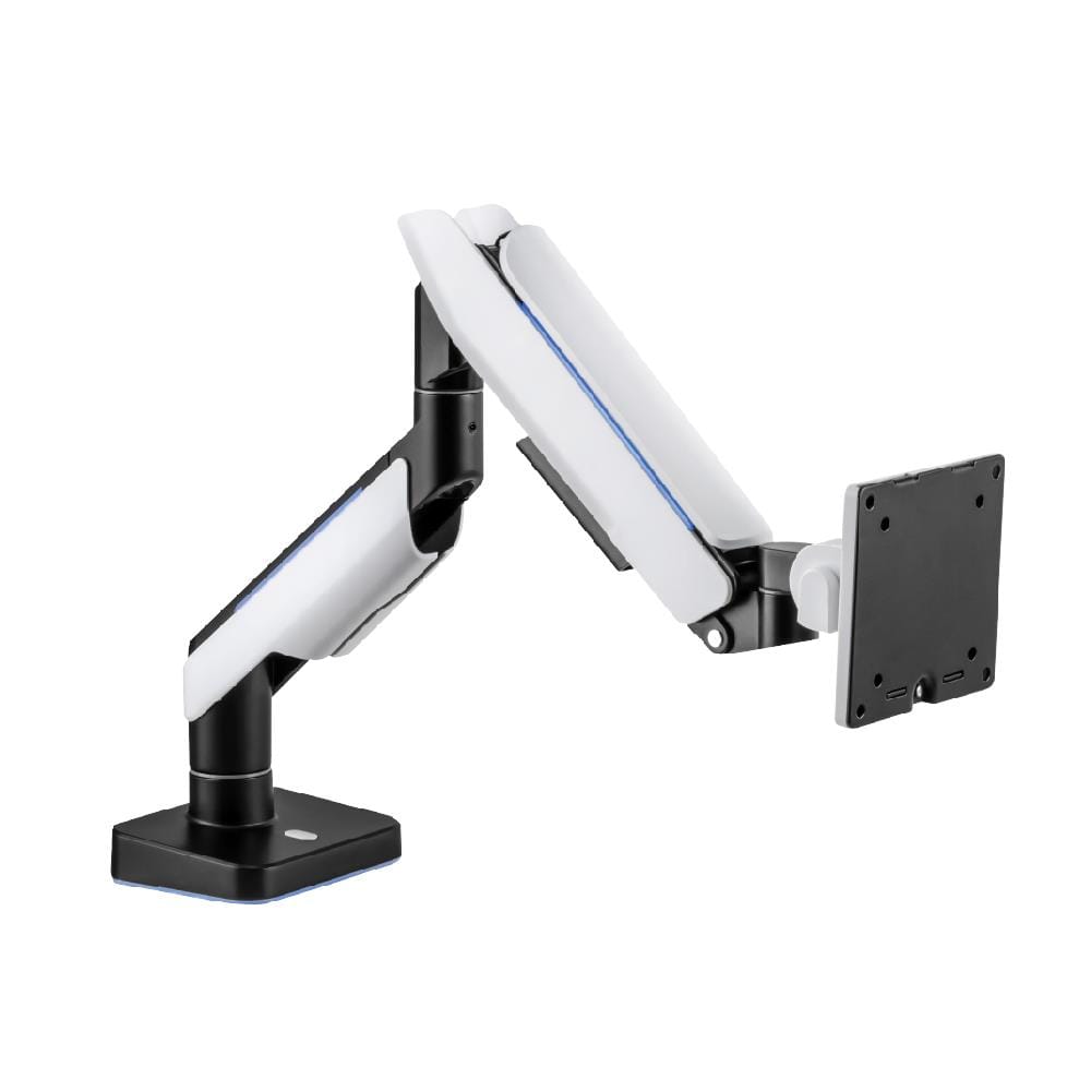 แขนจับจอมอนิเตอร์ ERGOTREND ROBOT 01 RGB สีขาว
