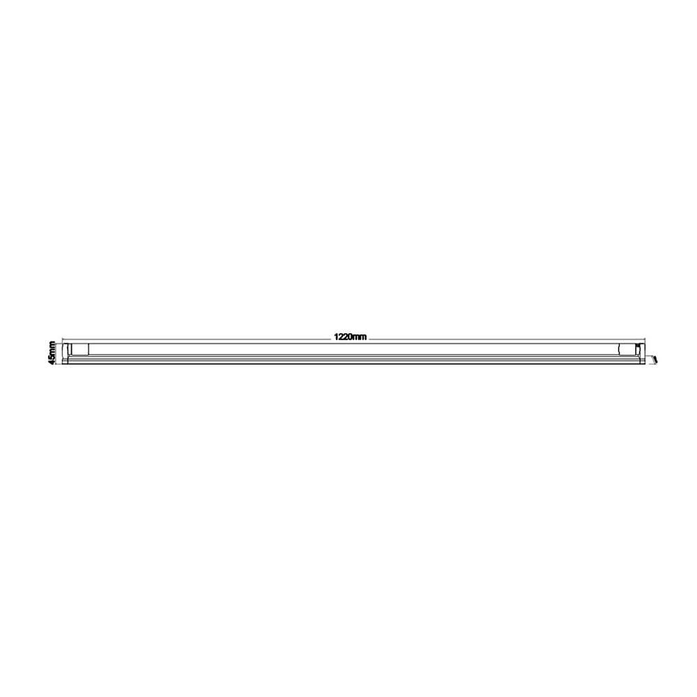 ชุดรางนีออน LED SHINING T8 S-TSR01865R-1GL 18 วัตต์ DAYLIGHT