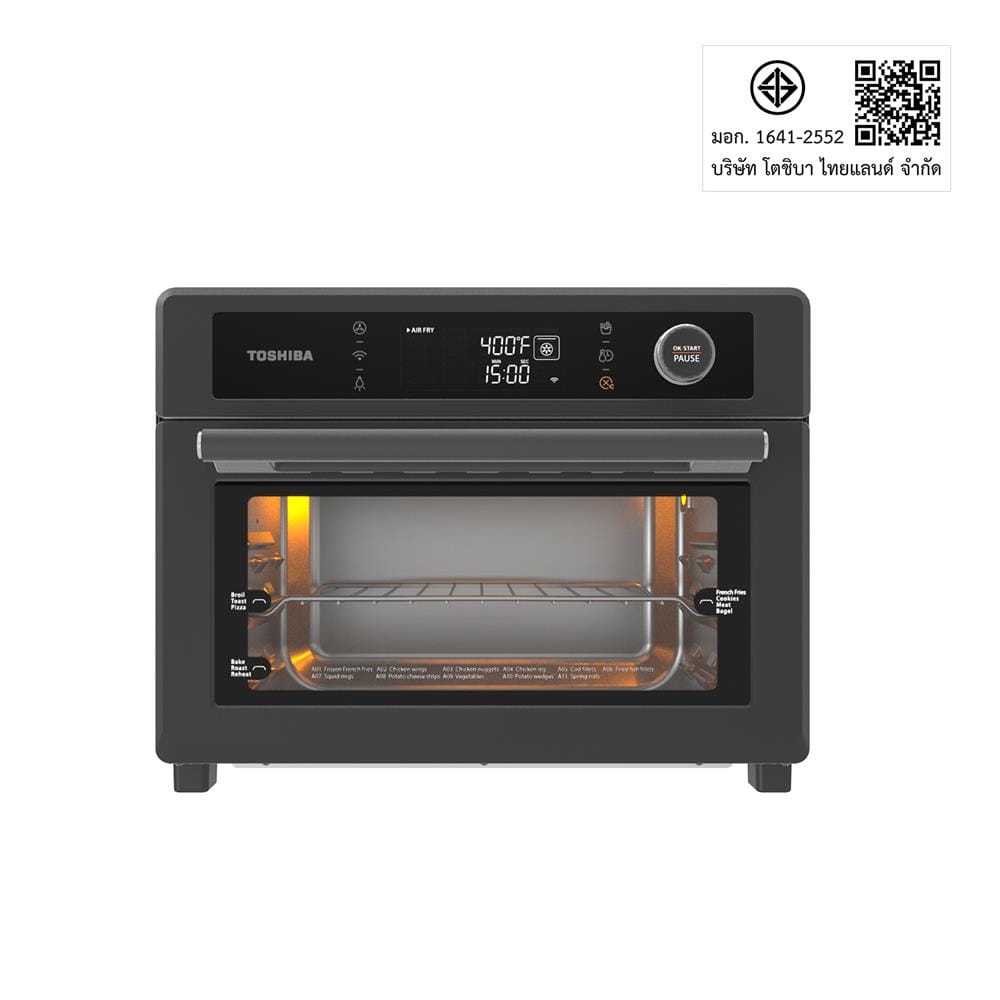 เตาอบเล็กแมนนวล TOSHIBA TL2-SAC25GZC(GR) 25 ลิตร