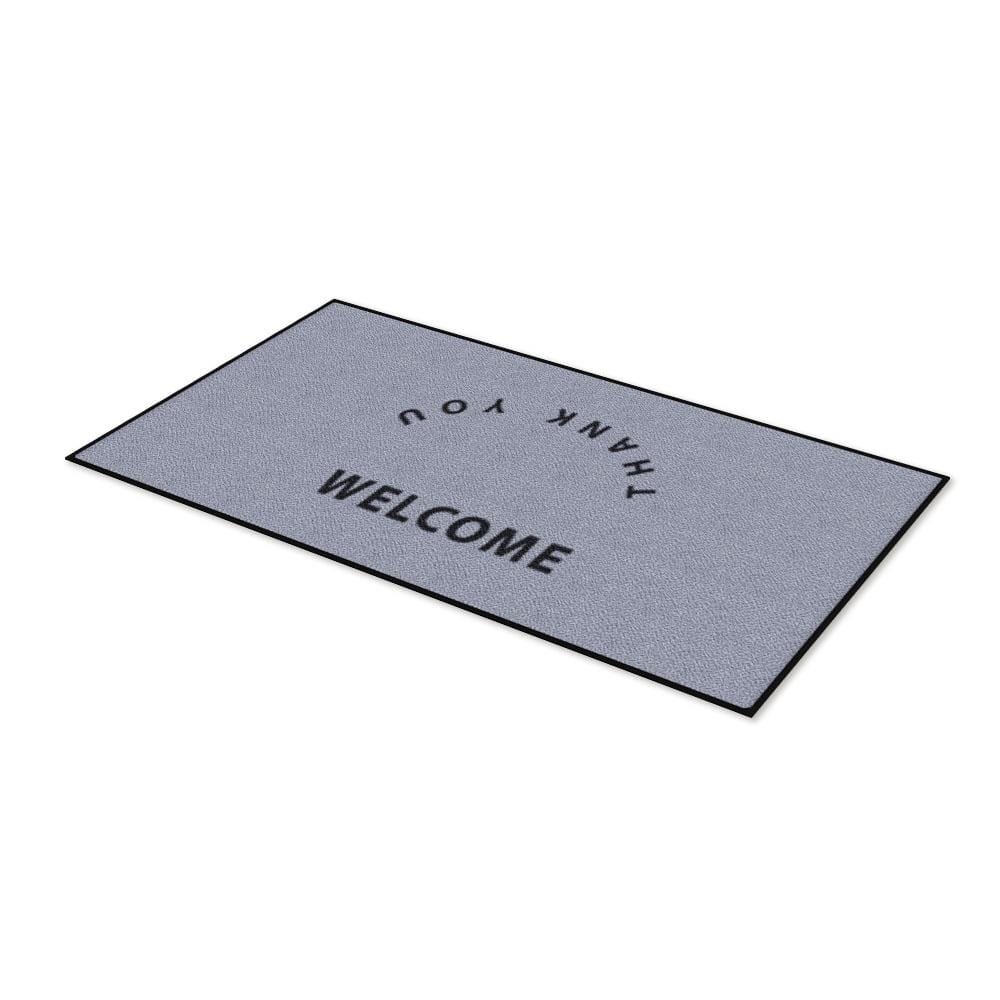พรมเช็ดเท้าดักฝุ่น KLEEN-TEX WELCOME 70X150 ซม. สีเทา