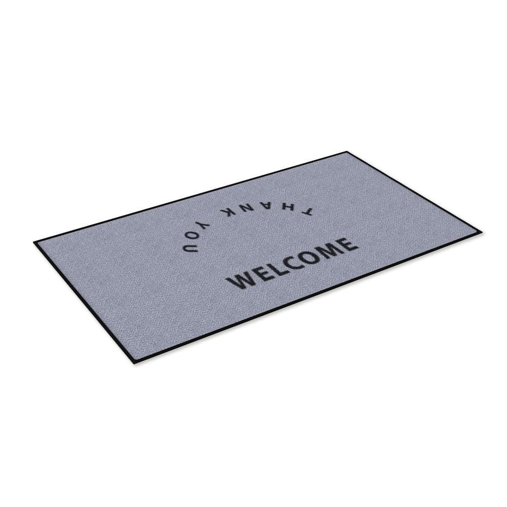 พรมเช็ดเท้าดักฝุ่น KLEEN-TEX WELCOME 70X150 ซม. สีเทา