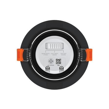 ดาวน์ไลท์ LED LAMPTAN SPOTLIGHT COLOUR CHOICE ADAPT 3.5 นิ้ว 7 วัตต์ DAYLIGHT/COOL WHITE/WARM WHITE สีดำ_2