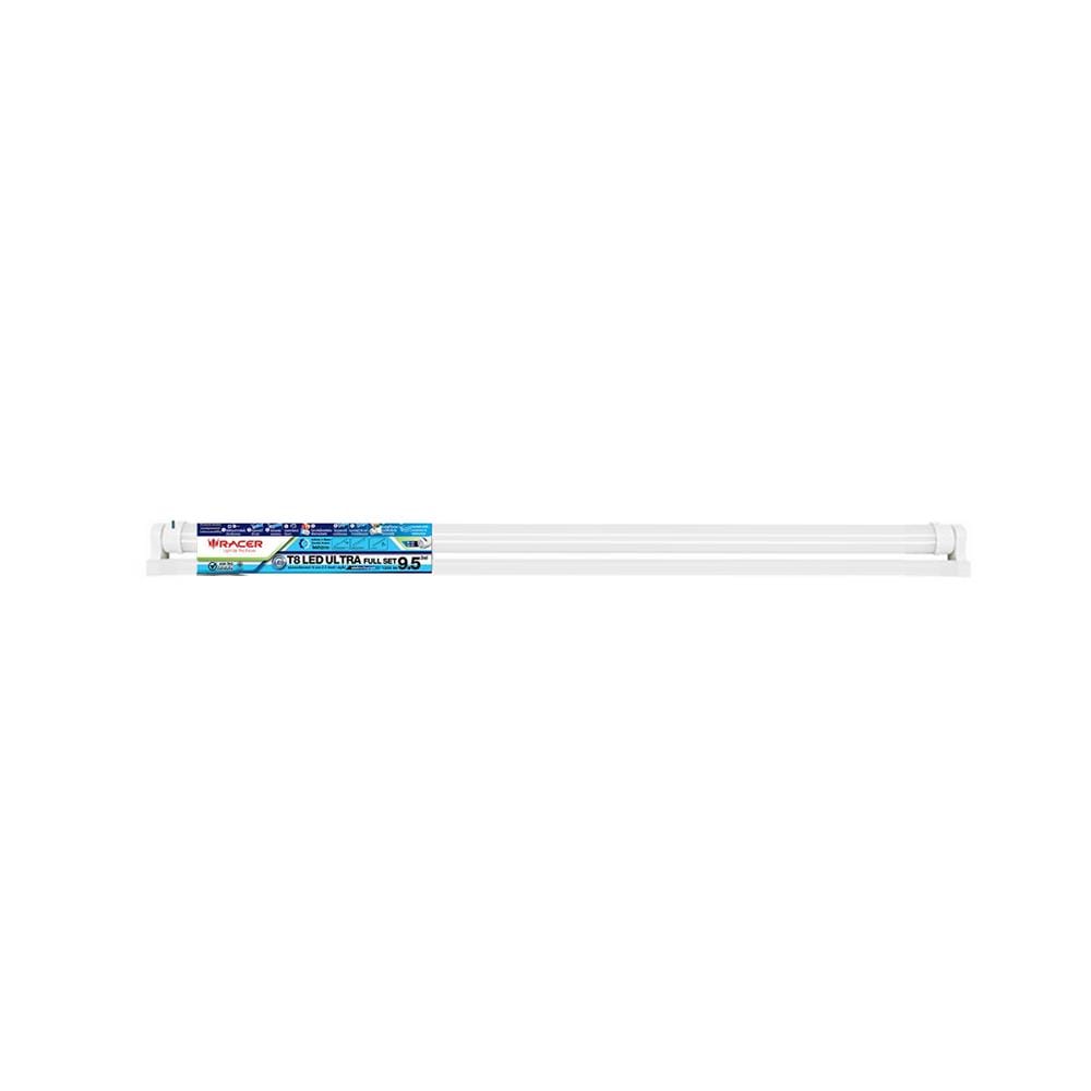 ชุดรางนีออน LED RACER T8 ULTRA FULL SET 9.5 วัตต์ DAYLIGHT