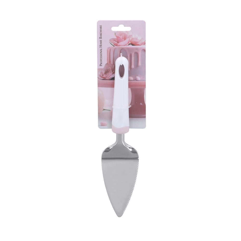 ที่ตักเค้กสเตนเลส PENGUIN KSA06 สีชมพู
