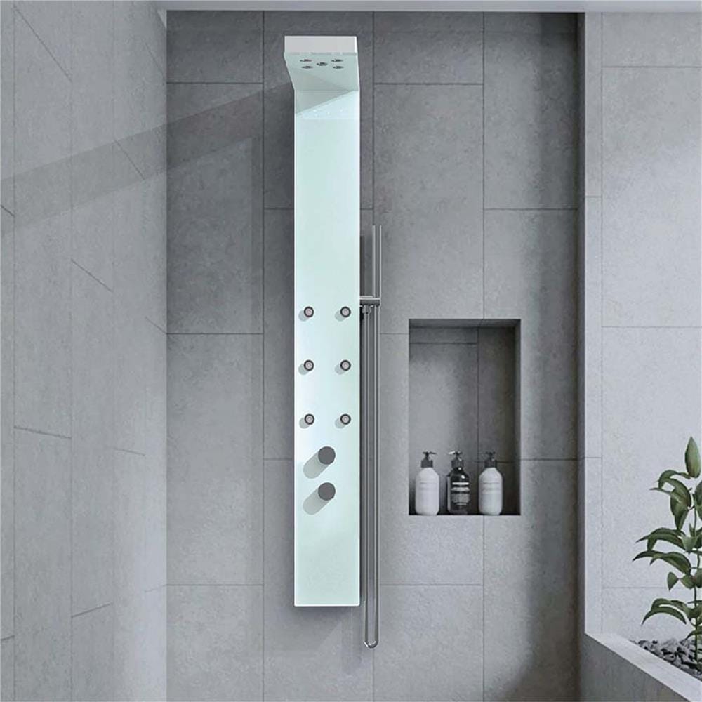 ชุดผนังอาบน้ำ I-SPA I-GEN-M-W  สีขาว