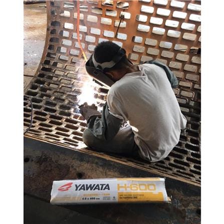 ลวดเชื่อมพอกผิวแข็ง YAWATA H-600 3.2X350 มม. 5 กก._1