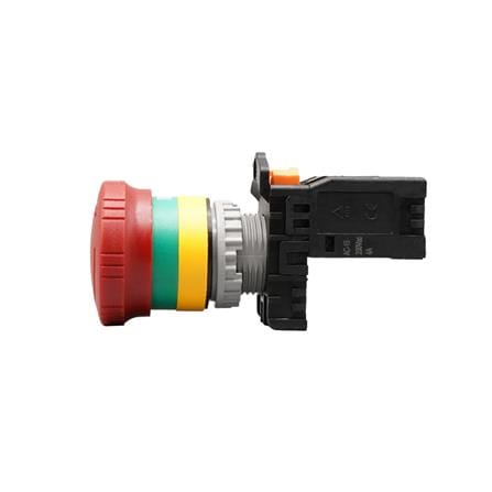 สวิตช์ปุ่มกดฉุกเฉิน TEND TN2BKR 22 มม. สีแดง_1
